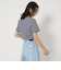 シアー ボーダー Tシャツ