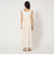 ［size SHORT/TALLあり］ベア キャミソール ワンピース オフホワイト -撥水-