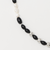 ブラックパーツ ネックレス
