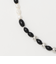 ブラックパーツ ネックレス
