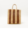 ＜CAMALYA＞ストライプ トートバッグ