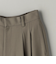タック ワイドパンツ