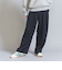 タック ワイドパンツ