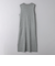 W メランジ ロングワンピース