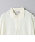 ウール ハイゲージ ニット ポロシャツ -ウォッシャブル-