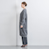 フォックス カシミヤ ロングカーディガン