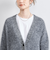 フォックス カシミヤ ロングカーディガン