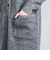 フォックス カシミヤ ロングカーディガン