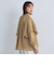 ツイル ケープ ブラウス