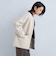 FOXブレンド セッケツ ノーカラー ニット カーディガン