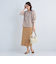 ［size SHORT/TALLあり］キチントボトムス  Iライン スカート