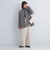 SENTDALE WOOL セントデールウール ノーカラー ミドル コート