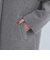 SENTDALE WOOL セントデールウール ノーカラー ミドル コート