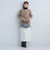 SENTDALE WOOL セントデールウール ノーカラー ミドル コート