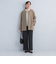 SENTDALE WOOL セントデールウール ノーカラー ミドル コート