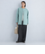 SENTDALE WOOL セントデールウール ノーカラー ミドル コート