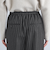 ラメ ストライプ ドロスト パンツ