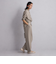 ＜at ease＞シャツ パンツ セットアップ -マシンウォッシャブル・防シワ-