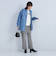 ニットライク リブ スカート パンツ