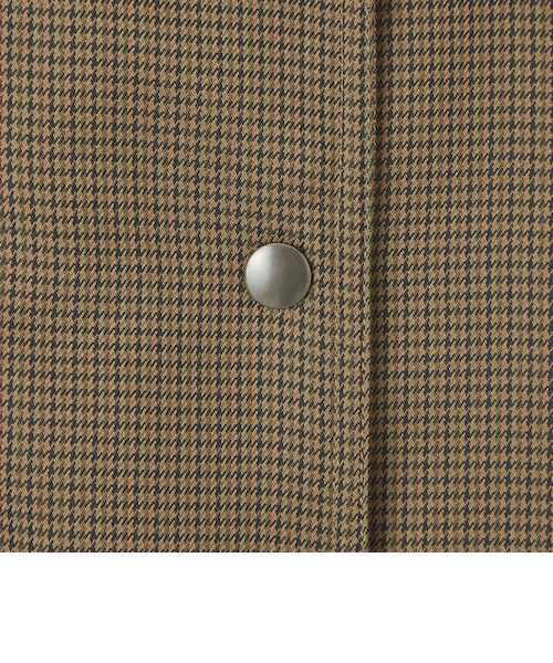 kinoko.さん×GLR or＞ガンクラブチェック柄 ファイヤーマン コート