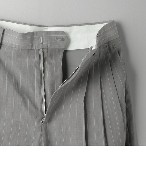 コットンシアーストライプ タックパンツ｜ユナイテッドアローズ  