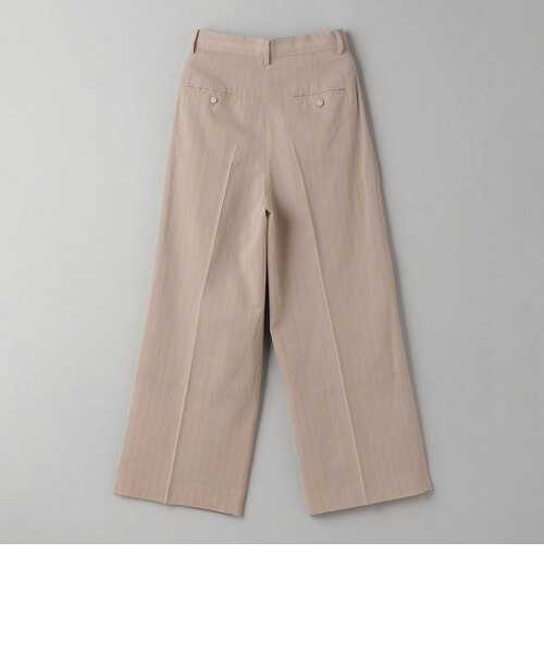 コットンシアーストライプ タックパンツ｜ユナイテッドアローズ  