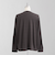 ＜LOEFF＞W ロングスリーブ Tシャツ MEN'S
