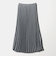 ツイードライク プリーツスカート ＜A DAY IN THE LIFE＞