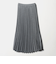 ツイードライク プリーツスカート ＜A DAY IN THE LIFE＞