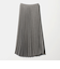 ツイードライク プリーツスカート ＜A DAY IN THE LIFE＞