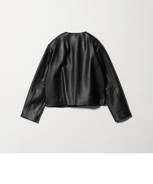 極美品✨ユナイテッドアローズ アデイインザライフラムレザー ノーカラーライダース 極美品✨ユナイテッドアローズ アデイインザライフラムレザー