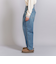 ダメージ ラップワイド デニムパンツ