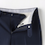 GLR CLOTH ピンストライプ スリム ノープリーツ スーツパンツ -ストレッチ・防シワ-