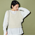＜CITEN＞  モコモコ Uネック ニットベスト