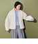 ＜CITEN＞エリツキジップブルゾン