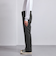 カルゼ モダンストレートパンツ