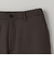 レトロ ツイル ノープリーツ ストレート パンツ