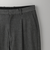 シャドウ TR 1プリーツ テーパード パンツ ‐ストレッチ‐