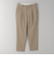 シャドウ TR 1プリーツ テーパード パンツ ‐ストレッチ‐