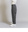 トリコチンツイル 1プリーツ テーパード パンツ ‐ウォッシャブル‐