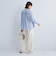 ヨークギャザー スタンド ブラウス