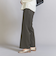 ダブルクロス ストレートパンツ -ウォッシャブル-