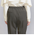 ダブルクロス ストレートパンツ -ウォッシャブル-