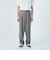 Morley ポリエステル 1プリーツ テーパードパンツ