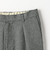 Morley ポリエステル 1プリーツ テーパードパンツ