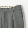 Morley ポリエステル 1プリーツ テーパードパンツ