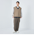 Morley ポリエステル 1プリーツ テーパードパンツ