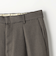 Morley ポリエステル 1プリーツ テーパードパンツ