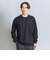 ジャカード ボーダー スウェットTシャツ