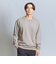 ジャカード ボーダー スウェットTシャツ